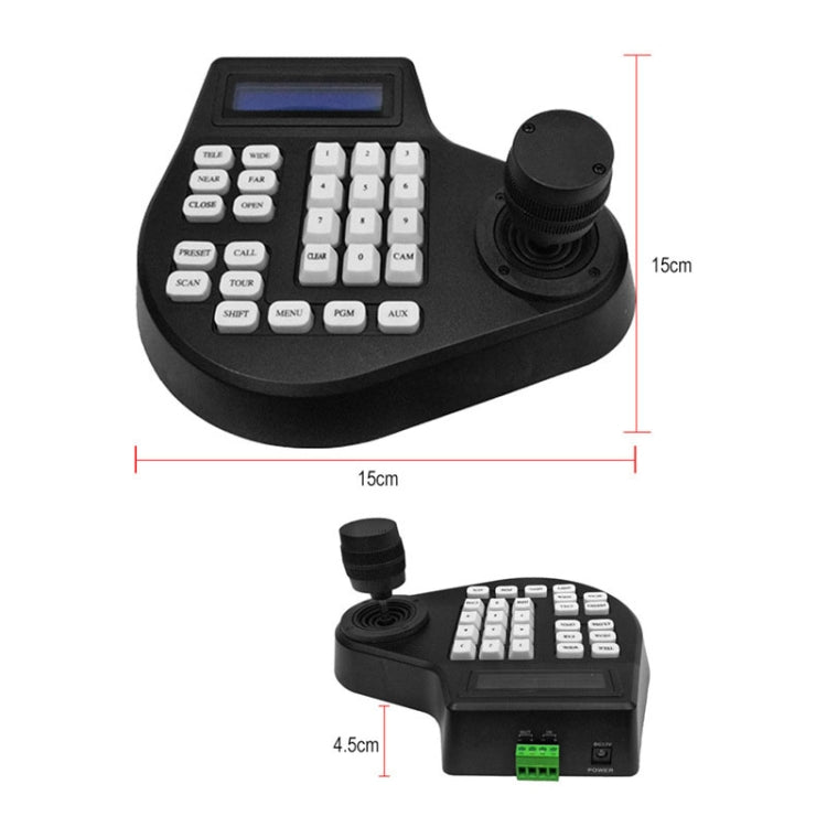 8003H Analog Coaxial Dome Control Keyboard RS485 PTZ, 2 Axis, 3 Axis, 4 Axis 8003H Analog Coaxial Dome Control Keyboard RS485 PTZ, 2 Axis, 3 Axis, 4 Axis
